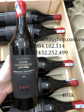 Rượu vang Lelegance Louis Eschenauer Bordeaux Superieur 13,5%